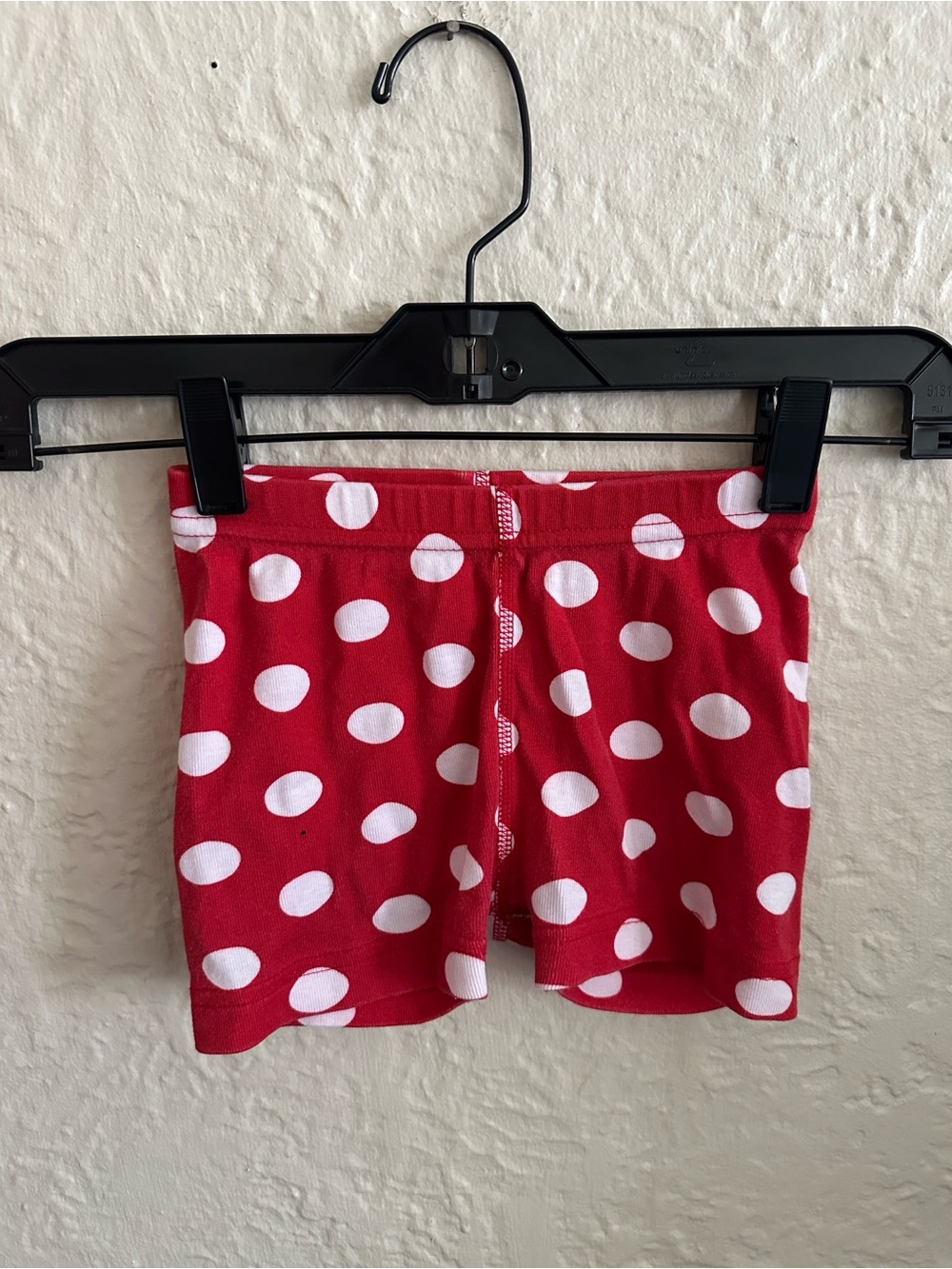 Hanna Andersson x Disney Minnie Mouse Girls Red White Polka Dot Pull-On Shorts 3